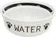 Trixie drinkbak hond water keramiek wit zwart