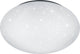 Rl live your light reality putz - plafondlamp - wit - incl. 1x smd 15w - sterreneffect - d: 37cm - ip44