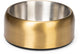 Designed by lotte noar voerbak hond - eetbak drinkbak - vaatwasserproof - anti-slip - rvs - goud - 940ml