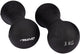 Avento handgewicht set - bone - 2x 3 kg - zwart