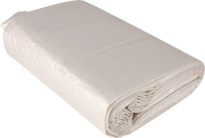 Copenhagen pro bouwfolie ldpe - beschermt uw meubilair - 4m x 6m - transparant