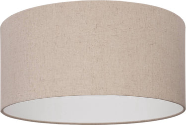 Eglo feniglia plafondlamp - e27 - ø 47,5 cm - beige - linnen