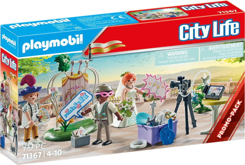Afbeelding laden in galerijviewer, Playmobil city life bruidspaar met camera promo pack - 71367
