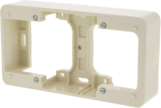 Peha standard opbouwraam - inbouw - 2-voudig - crã¨me