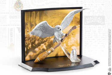Noble collection harry potter - toyllectible treasures - hedwig figuur