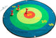 Bs toys bs xxl park darts - dartspel kinderen - buitenspeelgoed - fsc - speelgoed 6 jaar - hout textiel - actiefspel