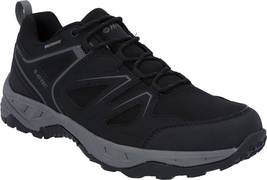 Hi-tec saunter softshell waterbestendig zwart - maat 42 wandelschoenen voor mannen