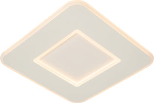 Lucide axelle - plafonnière (plafondlamp) - led 3 stepdim - 1x24w 2700k - wit