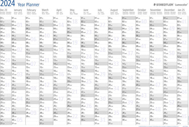 Staedtler jaarplanner 2024