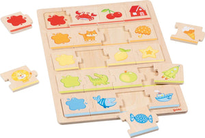 Goki mijn eerste kleuren legpuzzel, 20st.
