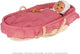 Goki poppenmandje met lakentjes