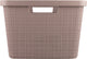 Curver jute wasmand 46l - rose