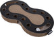 District 70 snake kattenspeelgoed van karton - zwart - 54 x 28 x 6 cm