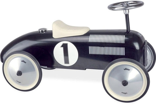 Vilac - metalen loopwagen - vintage zwart nr1