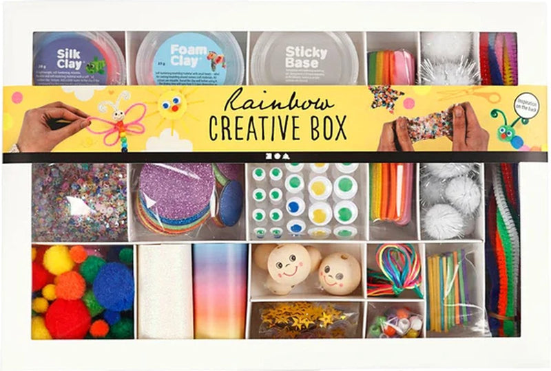Load image into Gallery viewer, Creative company knutselpakket regenboog - hobbypakket
