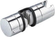 Schütte glijstuk voor douchestang - ø 18 22 25 mm - chroom
