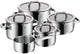 Wmf function4 - pannenset - 5-delig - geschikt voor inductie - rvs - met deksel
