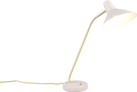 Trio traveller - tafellamp - bureaulamp - grijs warm - excl. 1x e27 4 w - flexibel