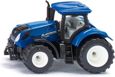 Siku tractor new holland 6,7 cm die-cast 1:87 blauw