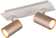 Trio marley - spot - mokka - excl. 2x gu10 4,9 w -