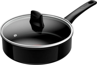 Tefal renew black on - keramische hapjespan - ø24 cm - pfas-vrij - geschikt voor inductie