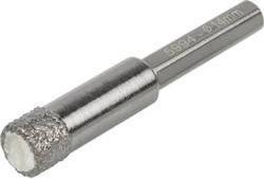 Wolfcraft - tegelboor 14mm - droogboor - diamant boor - zeskantschacht hex - ø 14 mm - 5994000