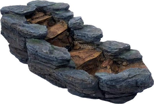 Ubbink - cazorla bocht links - waterval - beekloop - 29 x 74 x 34cm