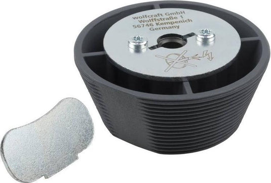 Wolfcraft - vergroten van gaten - gatenzaag hulpstuk - ø 35–51 mm - 5950000
