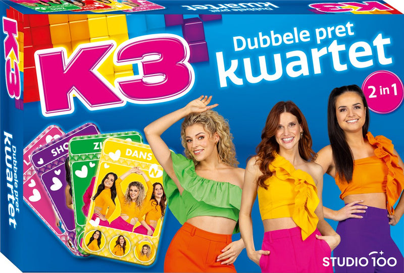 Load image into Gallery viewer, K3 kwartet - dubbele pret

