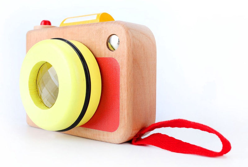 Load image into Gallery viewer, Classic world mijn eerste houten camera

