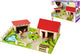 Eichhorn houten boerderij met accessoires, 20dlg.