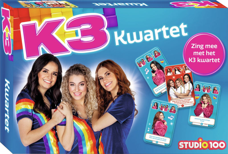 Load image into Gallery viewer, K3 kaartspel - kwartet - 36 kaarten
