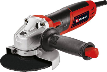 Einhell haakse slijper tc-ag 125 850 kit -850 w - onbelast toerental: 12.000 t min - ø125 mm - incl. transport- opbergtas 45 22, 3x ø125 mm slijpschijf, 1x lamellenschijf, 1x slijpschijfbeschermkap