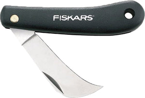 Fiskars tuinmes - k62 bloemenmes - rvs blad - zakmes - outdoor mes