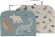Jollein - baby speelkoffertje - roarsome (2pack)