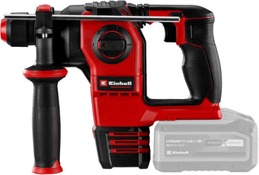 Einhell professional accu boorhamer herocco 18 20 li solo - power x-change - 18 v li-ion - 2,2 j - koolborstelloze motor - pneumatisch slagwerk - sds plus - incl. e-box - excl. accu en lader
