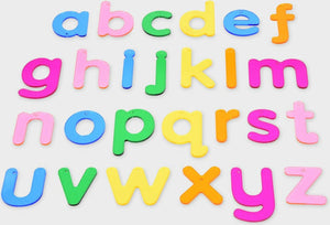 Tickit - transparante gekleurde letters (26 stuks)