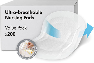 Medela – ultra‑ademende zoogcompressen – wegwerp – voor borstvoeding – huidvriendelijk en comfortabel – 200 stuks