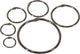 Bronyl gebroken ringen diameter 19 mm | doos van 100 stuks