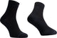 Bbb cycling fietssokken zwart - 3 paar - lengte: 13cm - duurzame wielrensokken zomer - maat 39 43 - fietssokken heren en dames - combifeet bso-20