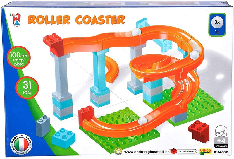 Load image into Gallery viewer, Androni knikkerbaan roller coaster set, 31dlg.
