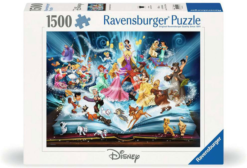 Load image into Gallery viewer, Ravensburger : puzzel disney's magische sprookjesboek -1500 stukjes - legpuzzel
