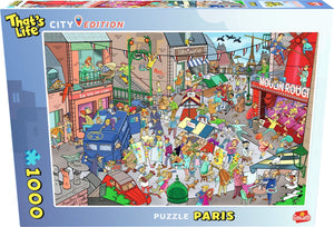 Goliath games golitath that's life city edition: parijs legpuzzel - 1000st.