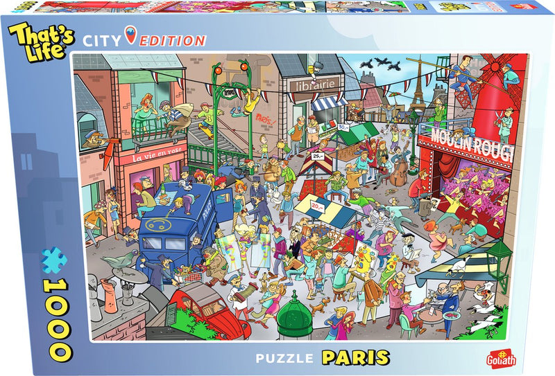 Load image into Gallery viewer, Goliath golitath that's life city edition: parijs legpuzzel - 1000st.
