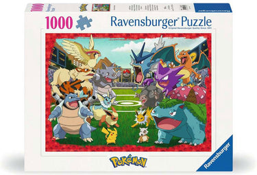Ravensburger pokémon legpuzzel 1000 stukjes - cartoon puzzel voor volwassenen.