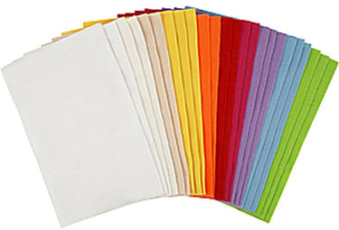 Creativ company https: www.cchobby.nl hobbyvilt-vel-20x30-cm-dikte-1-5-mm-180-200-gr-diverse-kleuren-24-div-vellen-1-doos-45295
