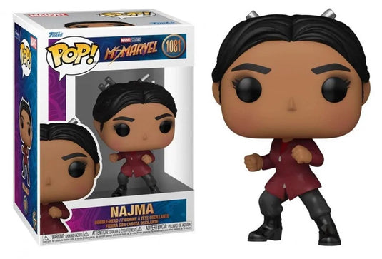 Funko miss marvel verzamelfiguur marvel pop! tv najma 9 cm multicolours