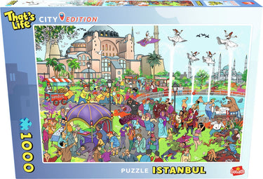 Goliath that's life city edition istanbul - 1000 puzzelstukjes - legpuzzel (68x48cm)
