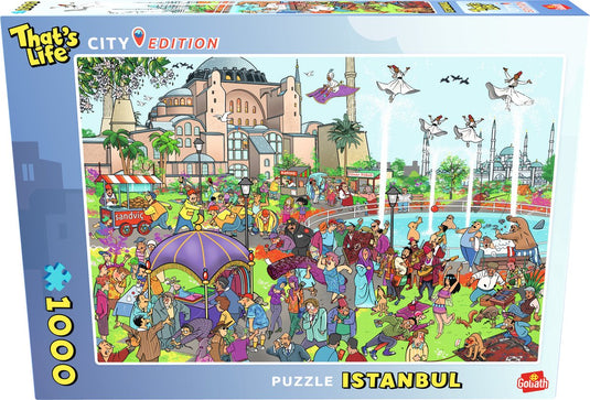 Goliath that's life city edition istanbul - 1000 puzzelstukjes - legpuzzel (68x48cm)
