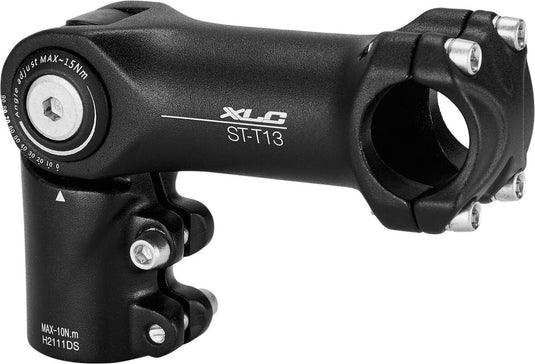 Xlc st-t13 stuurpen - ahead - aluminium - verstelbaar - 1 1 8 - 90mm 25.4mm - zwart